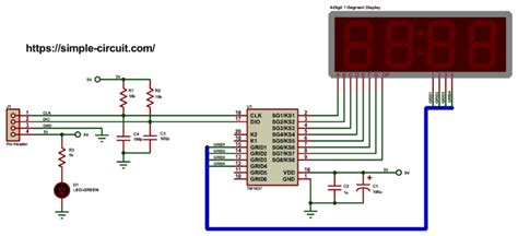 4 digit seven segment display pinout|Interfacing TM1637 4.